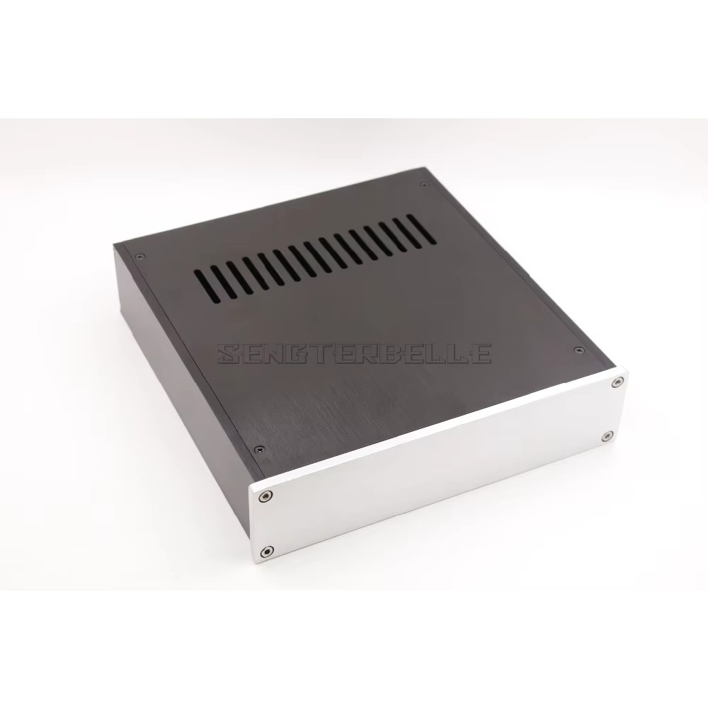 Headphone Amplifier Dac - ST2205, Kotak Amplifier dengan Rangka Aluminium
