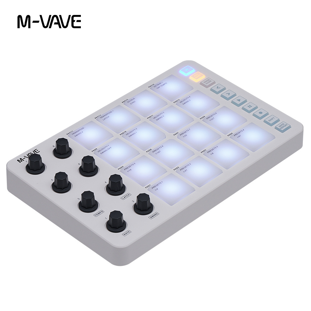 M-Vave Smc-Pad Pengontrol MIDI - Midi Controller Pad ulasan dan harga
