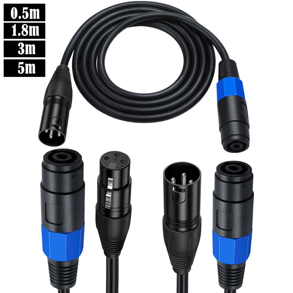 Speakon ke XLR kabel Audio Jac - Audio Music Dj ulasan dan harga