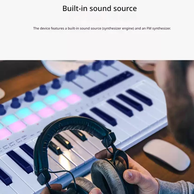 Keyboard Midi M-Vave Smk-37pro - Midi Controller Pad ulasan dan harga