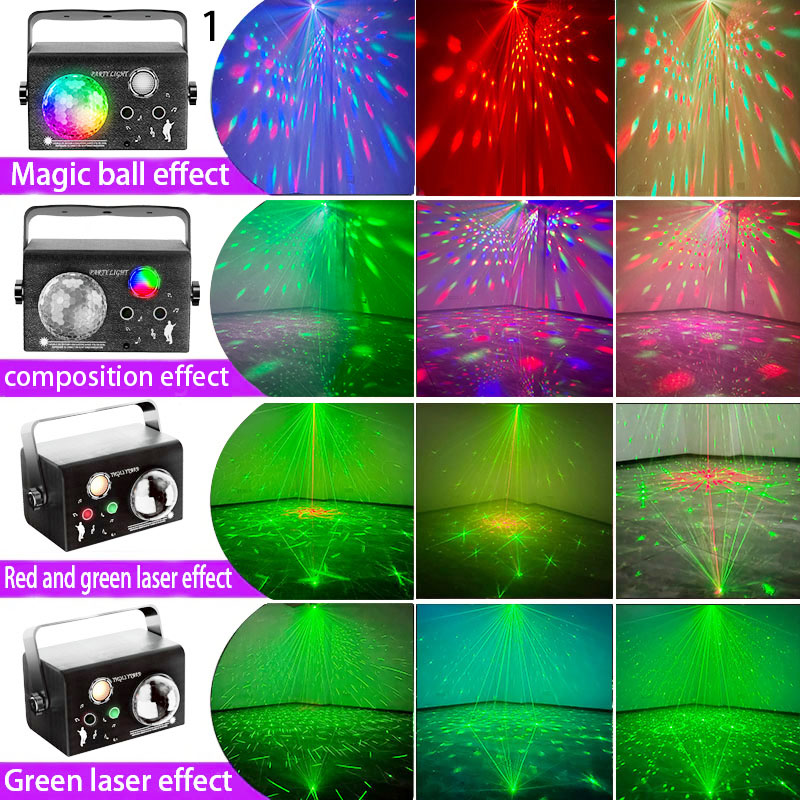Lampu Pesta 10W Lampu Disko La - Audio Music Dj ulasan dan harga