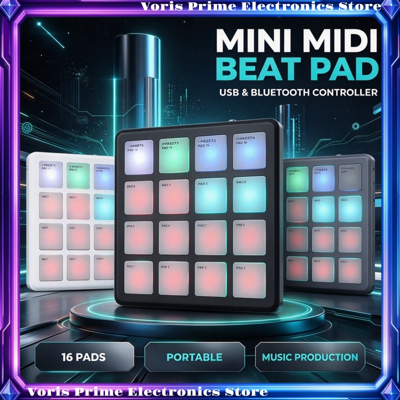 M-Vave Smc-Pad, Kontroler MIDI - Midi Controller Pad ulasan dan harga