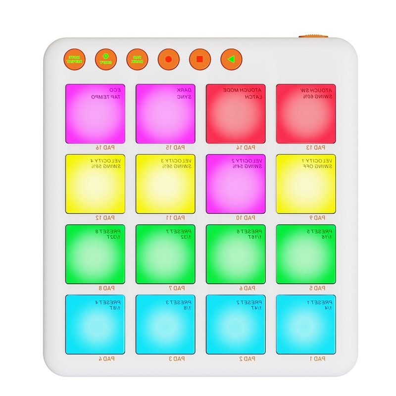 NEWABKG, Pengontrol MIDI Porta - Midi Controller Pad ulasan dan harga